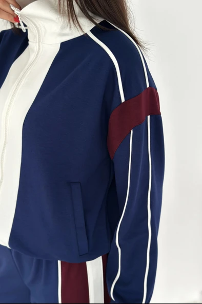 Garnili Fermuarlı Modal Takım - Resim 4