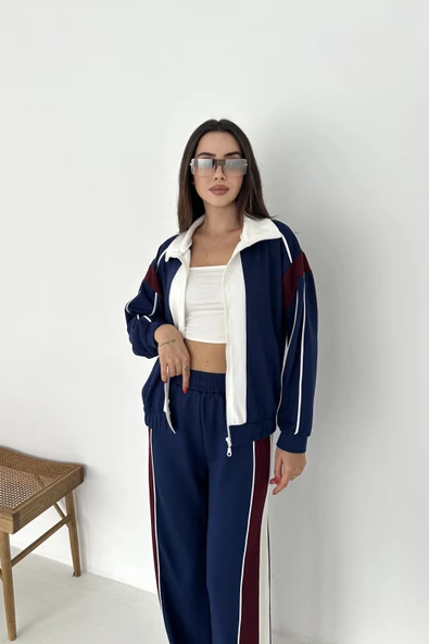 Garnili Fermuarlı Modal Takım - Resim 6