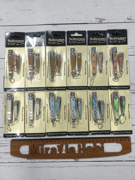 Soligen Elize 2'Li Tırnak Makası (1 Adet) - Resim 7