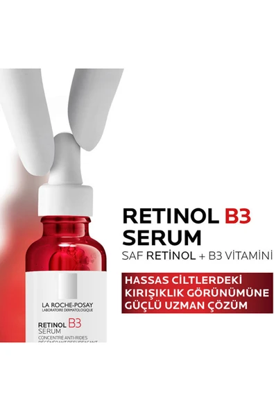 La Roche Posay Retinol B3 Yaşlanma Ve Kırışıklık Karşıtı Serum 30 ml - Resim 2