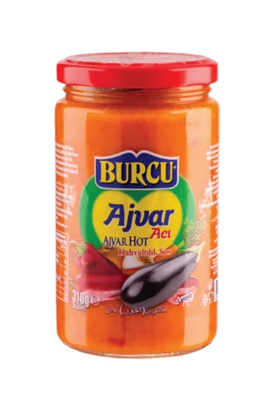 Burcu Kahvaltılık Sos Seti 310 gr x 3 Adet (Ajvar Acı, Ajvar Tatlı, Lutenitsa Balkan Sosu) - Resim 2