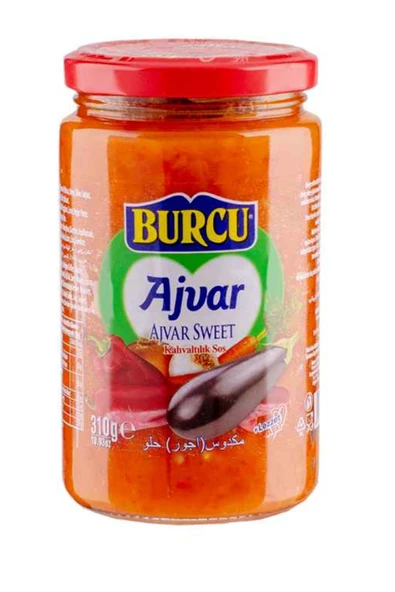 Burcu Kahvaltılık Sos Seti 310 gr x 3 Adet (Ajvar Acı, Ajvar Tatlı, Lutenitsa Balkan Sosu) - Resim 3