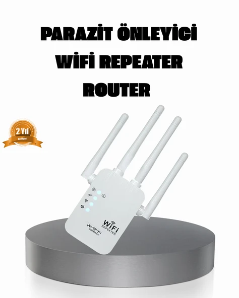50 Cihaz Destekli 300Mbps Kablosuz Sinyal Güçlendirici RJ45 Kablolu Kullanım ürün görseli 1