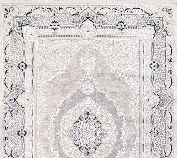 Verrino Halı Silver 009 Serisi Akrilik Salon Oturma Odası Halıs - Resim 2