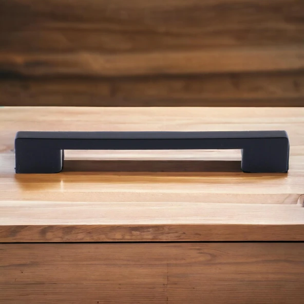 (SERT PLASTİK) 30 Adet Köprü 192 Mm Siyah Mobilya Mutfak Çekmece Dolap Dolabı Kulpu Kulbu Kulpları - Resim 4