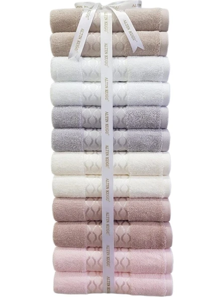 Özdilek Elissa Yüz Havlusu 6 Renk 12 Adet ürün görseli 1