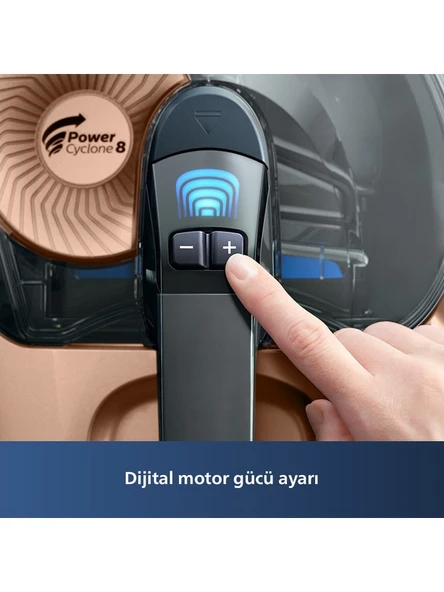 PHILIPS XB-7151/07 MARATON TORBASIZ SÜPÜRGE - Resim 4