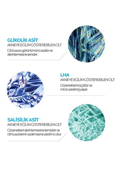 La Roche Posay Effaclar Yağlı ve Akneye Eğilim Gösteren Ciltler için Peeling Etkili Leke Karşıtı Serum - Resim 3