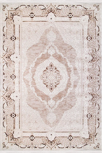 Verrino Halı Silver 010 Serisi Akrilik Salon Oturma Odası Halısı ürün görseli 1