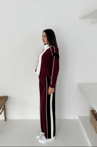 Garnili Fermuarlı Modal Takım - Resim 5