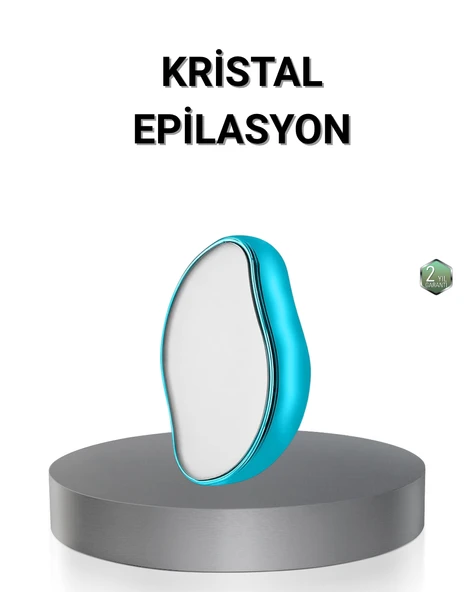 Kristal Tüy Alıcı Epilatör Kremsiz Kullanım Yüz ve Vücut İçin ürün görseli