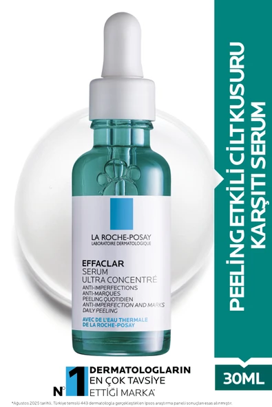 La Roche Posay Effaclar Yağlı ve Akneye Eğilim Gösteren Ciltler için Peeling Etkili Leke Karşıtı Serum ürün görseli