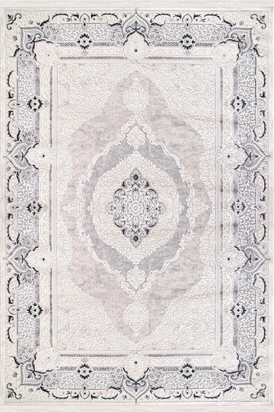 Verrino Halı Silver 009 Serisi Akrilik Salon Oturma Odası Halıs ürün görseli 1