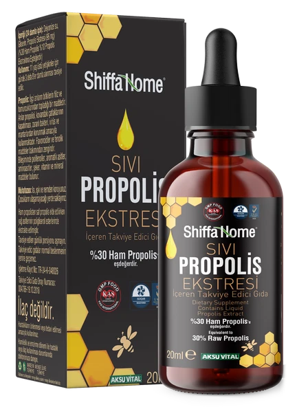 Shiffa Home Sıvı Propolis Ekstresi 20ml ürün görseli