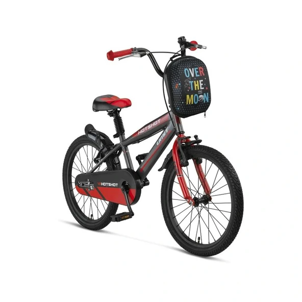 ÜMİT 2010 HOTSHOT-CANTA-V ERKEK ÇOCUK BİSİKLETİ 20 JANT ANTRASİT KIRMIZI ürün görseli