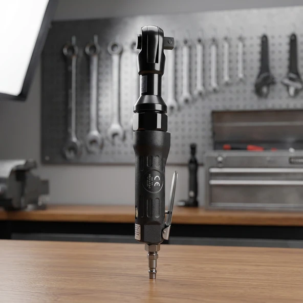 Siyah Dayanıklı Malzeme NTX4871 1/2'' Havalı Cırcır Kol 6.3 KG - Resim 5