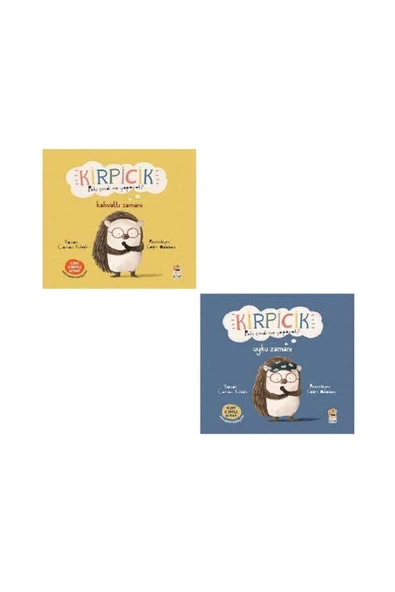 Kirpicik Kahvaltı Zamanı + Kirpicik Uyku Zamanı 2 Kitap Set ürün görseli