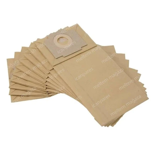 Arçelik İle Uyumlu S 3620, 3641 - Beko İle Uyumlu BKS 1181, 1191 Kağıt Toz Torbası 10 Adet ürün görseli