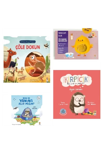 ÇÖLE DOKUN/YAPARSAM OLUR/UZAYYOLCULARI/KİRPİCİK OYUN ZAMANI ürün görseli