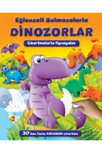 Eğlenceli Bulmacalarla Dinozorlar ürün görseli