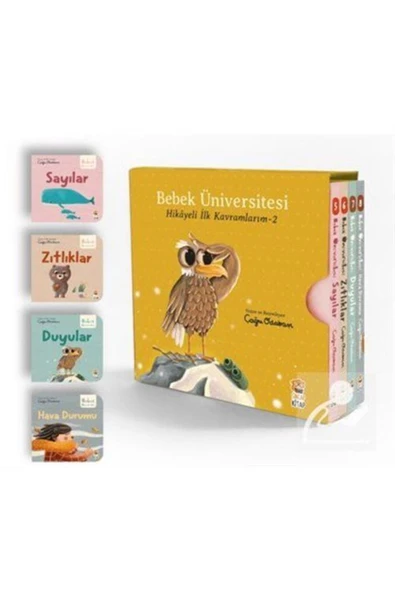 Bebek Üniversitesi 2- Hikayeli Ilk Kavramlarım Set ürün görseli