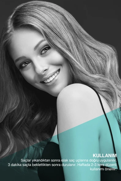 Bioxcin Keratin & Argan Onarıcı Bakım Maskesi 225 ml - Resim 3