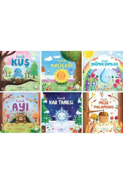 Doğanın Eşsiz Hikayeleri Serisi 6 Kitap Set - Küçük Kuş - Küçük Ayçiçeği - Küçük Yağmur Damlası ürün görseli