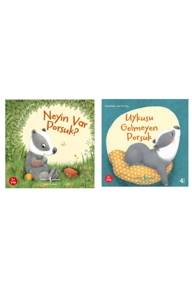 Iş Kültür 2 Kitap Set Uykusu Gelmeyen Porsuk - Neyin Var Porsuk? ürün görseli