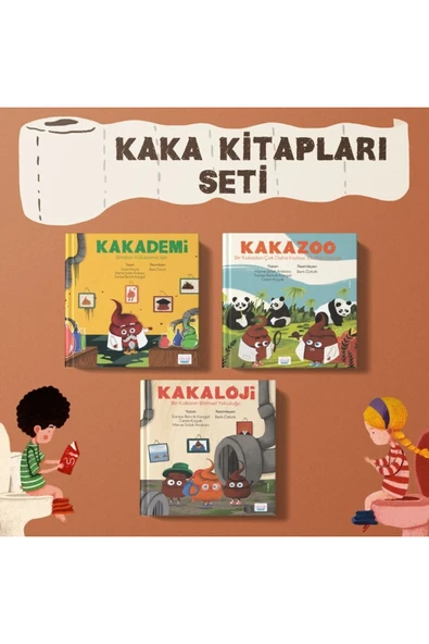Kaka Kitapları Seti: 3 Kitap- Saniye Bencik Kangal ürün görseli