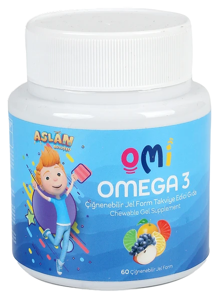 Omi Omega 3 Çiğnenebilir Jel Form 60lı ürün görseli