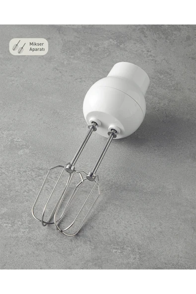 English Home Multi Blender Seti Beyaz Bakır RMB-3001 - Resim 4