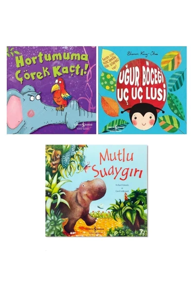 Iş Bankası Kültür Yayınları Hortumuma Çörek Kaçtı + Uğur Böceği Uç Uç Lusi + Mutlu Suaygırı ürün görseli