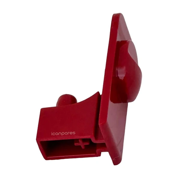 Fakir İle Uyumlu Darky - Starky Süpürge Boru Kilidi Tırnağı Kırmızı - Resim 2
