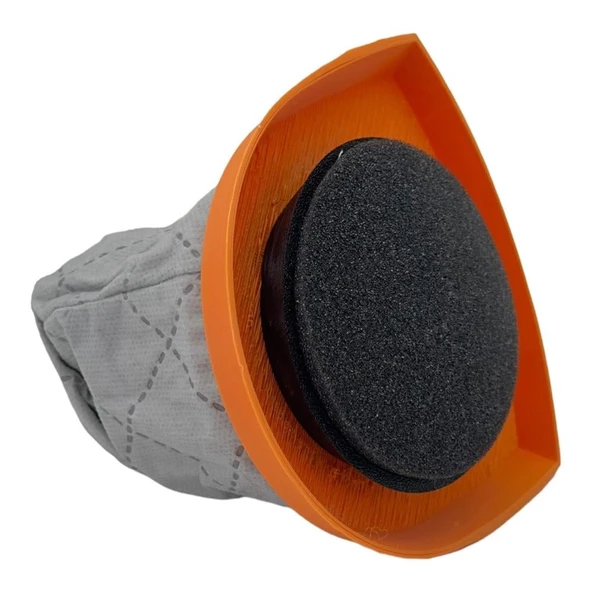 Fakir İle Uyumlu Lucky Süpürge Filtresi (Toz Torbası) Turuncu - Resim 2