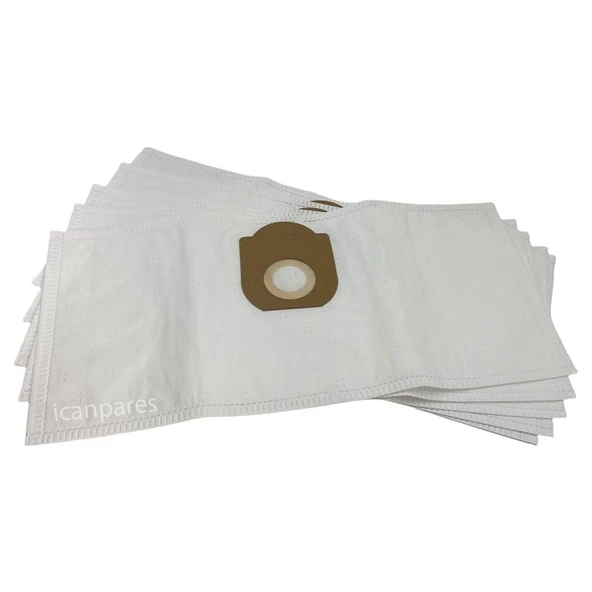 Rowenta İle Uyumlu RU 905 Aquatech Plus, RU 805, RU 705, RU 605 Süpürge Sentetik Toz Torbası 5 Adet - Resim 2