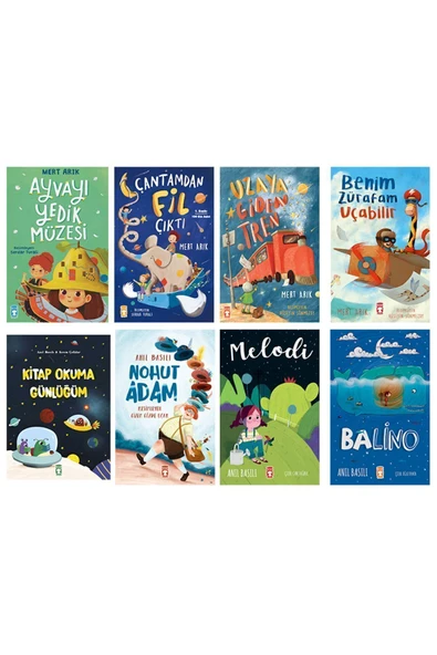2. 3. 4. Sınıf Okuma Kitapları Ayvayı Yedik Müzesi ve Melodi 8 Kitap Set - Mert Arık - Anıl Basılı ürün görseli