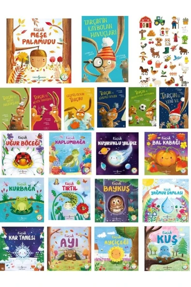 En 21 Kitap Iş Kültür Set Sticker Hediyeli - Tarçın Serisi, Meşe Palamudu Serisi ürün görseli