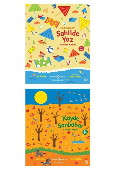 Hadi Gezelim Ara-bul Kitabı Sahilde Yaz-köyde Sonbahar ürün görseli