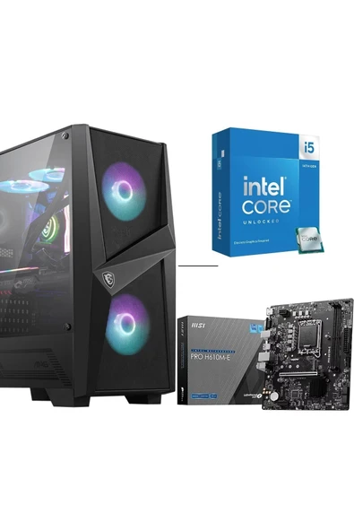 Pc Ddr5 - 8 Gb Rtx 4060 - 14.nesil I5 14400f - 16gb Ddr5 Ram - 1 Tb M.2 -ssd - Windows 11 Pro ürün görseli 1