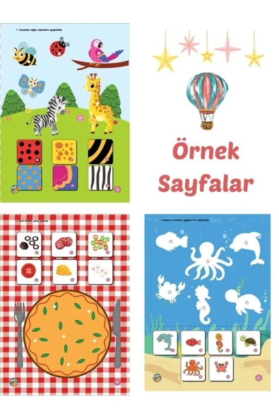 3 Kitap Set - 16-24 Ay Cırt Cırtlı Etkinlikler I - II ve İş Kültür Uykusu Gelmeyen Porsuk - Resim 4