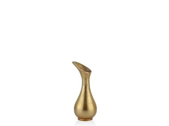 PITCHER GOLD KUCUK VAZO 11X11X26 CM ürün görseli