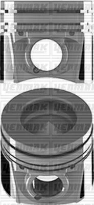 Psa Piston Segman Kiti P207 P208 P2008 P206+ (t3e) Ds3 C3 III Dv4c (1,4hdi 8v) Ford: Fiesta 1,4tdci (73, - Yenmak 31-04494-000 ürün görseli 1