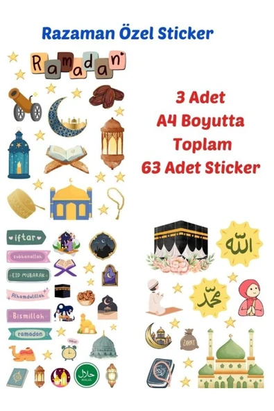 Razaman Özel Sticker Serisi ürün görseli