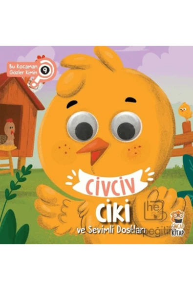 Civciv Ciki ve Sevimli Dostları - Bu Kocaman Gözler Kimin 9 - Resim 2