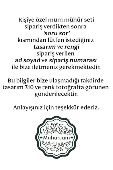 Mum Mührü Uygulama Seti Yeşil Kendin Yap Mühür Seti 7 Parça BBS1019 - Resim 3