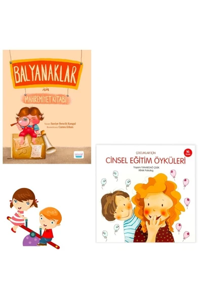 2 Kitap Set - Cinsel Eğitim Öyküleri- Saniye Bencik Kangal BalYanaklar için Mahremiyet Kitabı ürün görseli