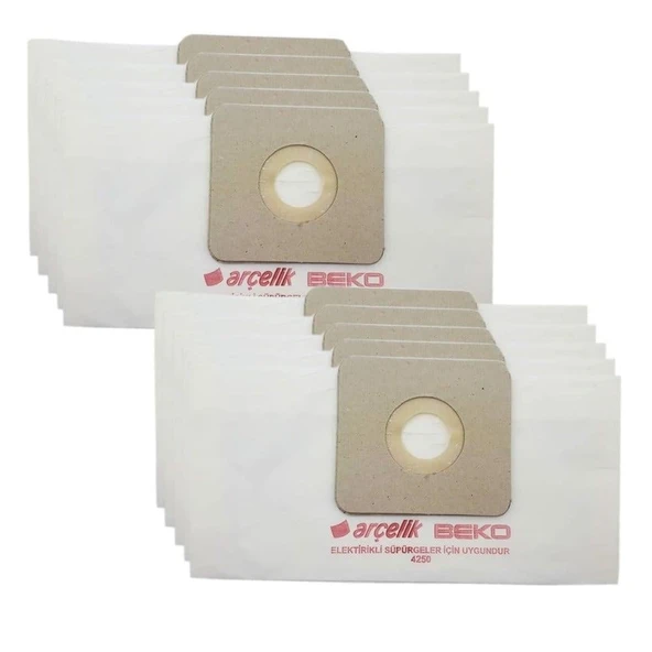 Arçelik İle Uyumlu S 4240 C Kağıt Toz Torbası 10 Adet ürün görseli