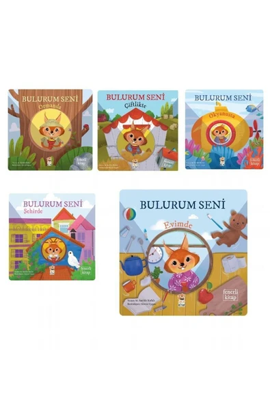 Bulurum Seni 5'li Set Bulurum Seni Evimde - Ormanda - Okyanusta - Şehirde - Çiftlikte ürün görseli