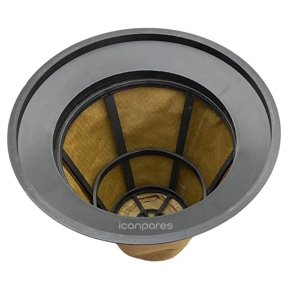 Sanayi Tipi Süpürge için Boşaltılabilir Kafesli Bez Torba 33,5cm - Resim 3