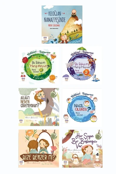 Okul Öncesi 7 Kitap Set - Merve Gülcemal ürün görseli